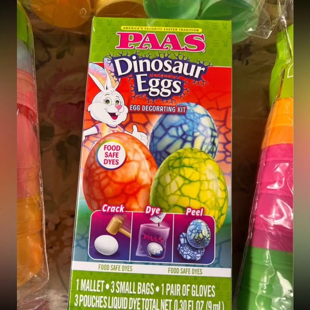 Easter Egg Decorating Kit with Colorful Eggs